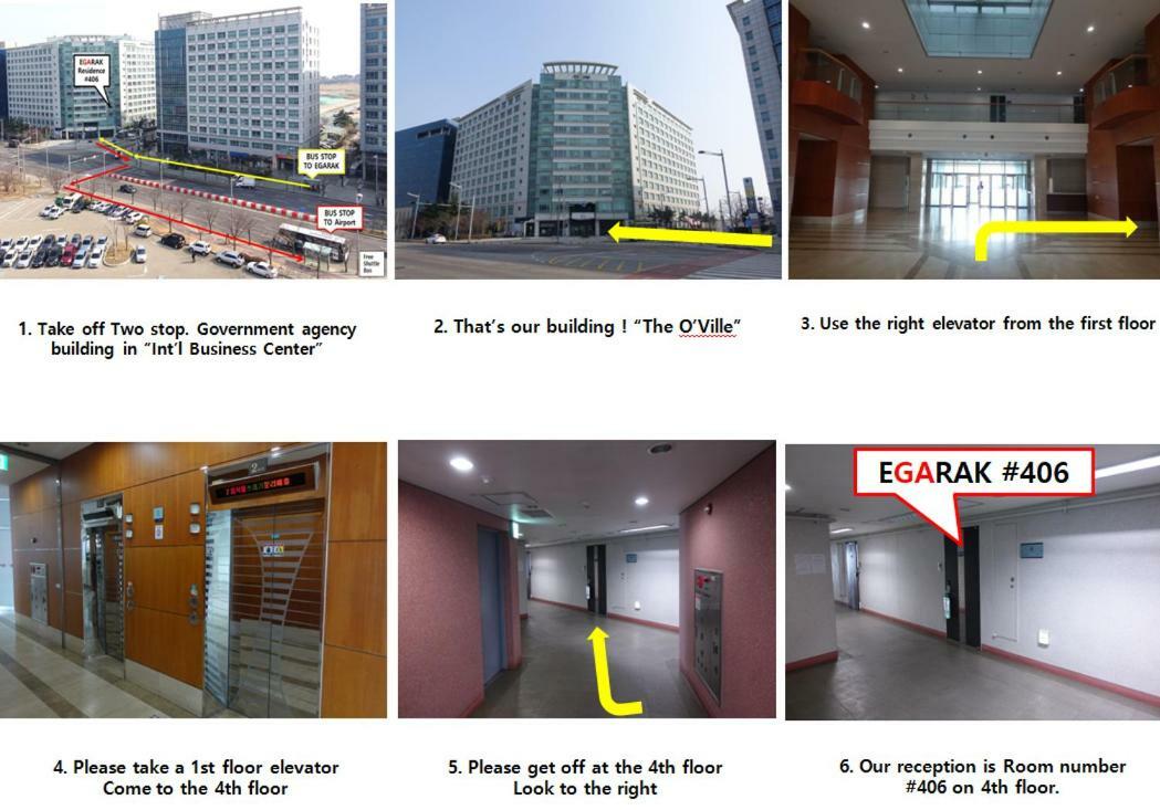 Incheon Airport Egarak Residence Exterior foto